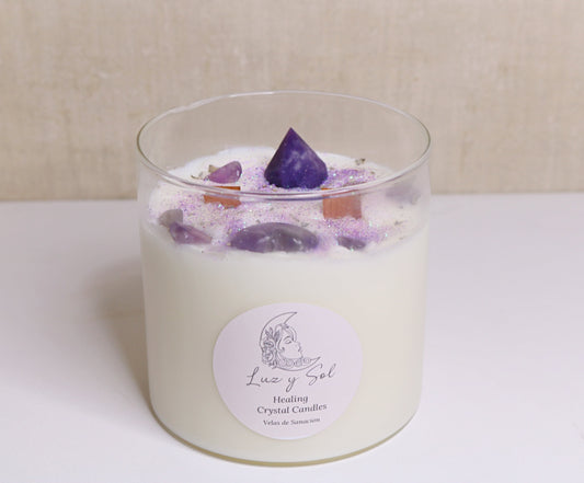 Serenity Amethyst Candle