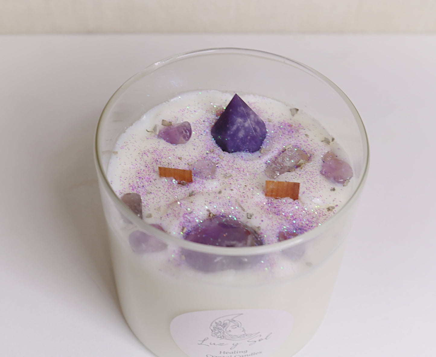 Serenity Amethyst Candle