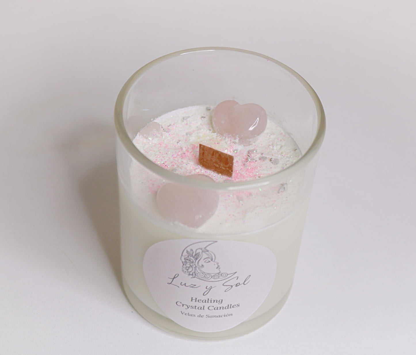 Self Love Rose Quartz Candle