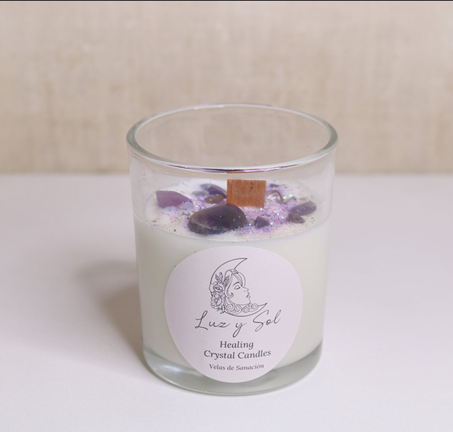 Serenity Amethyst Candle