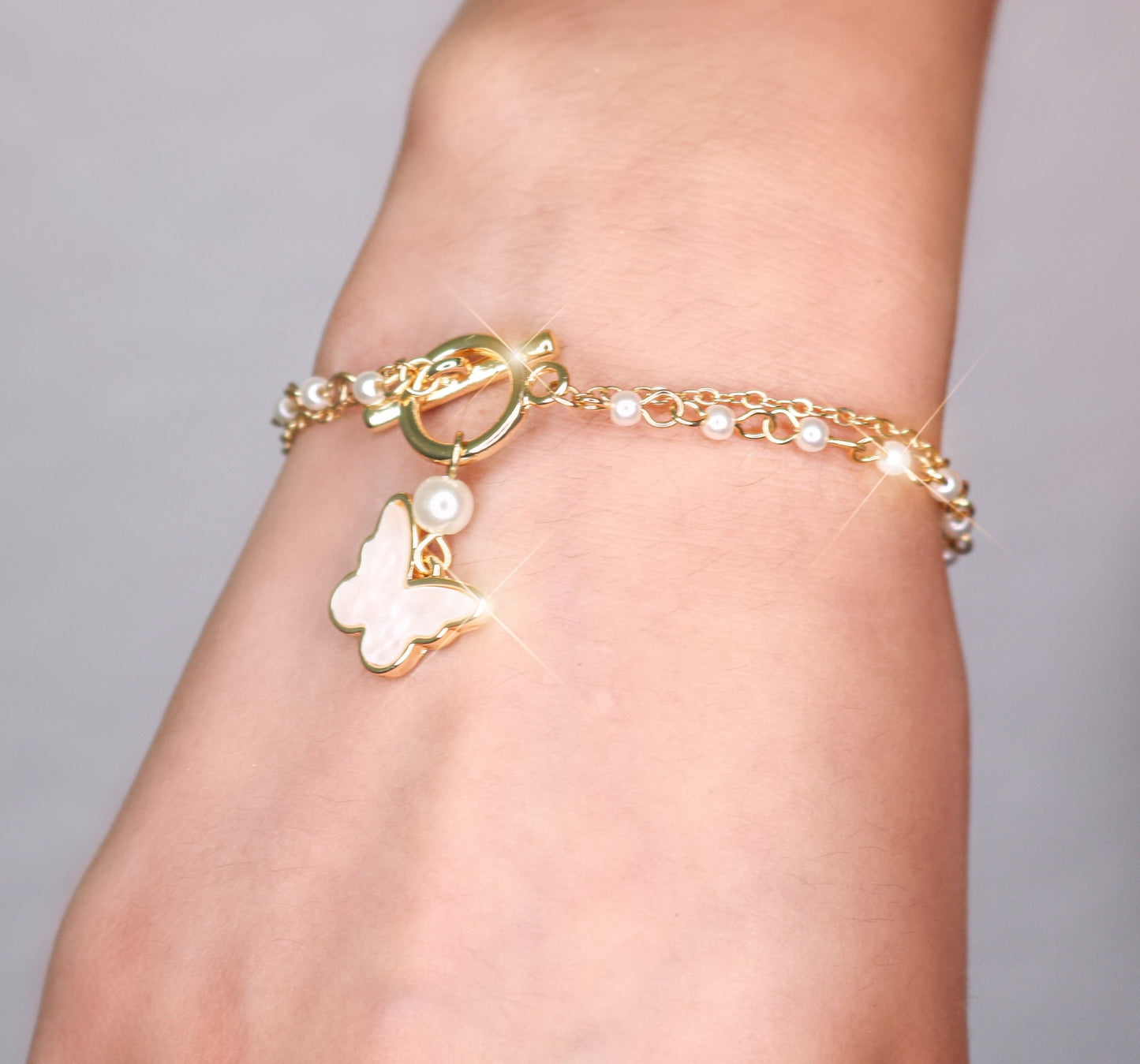 Paloma Bracelet Gold Plated