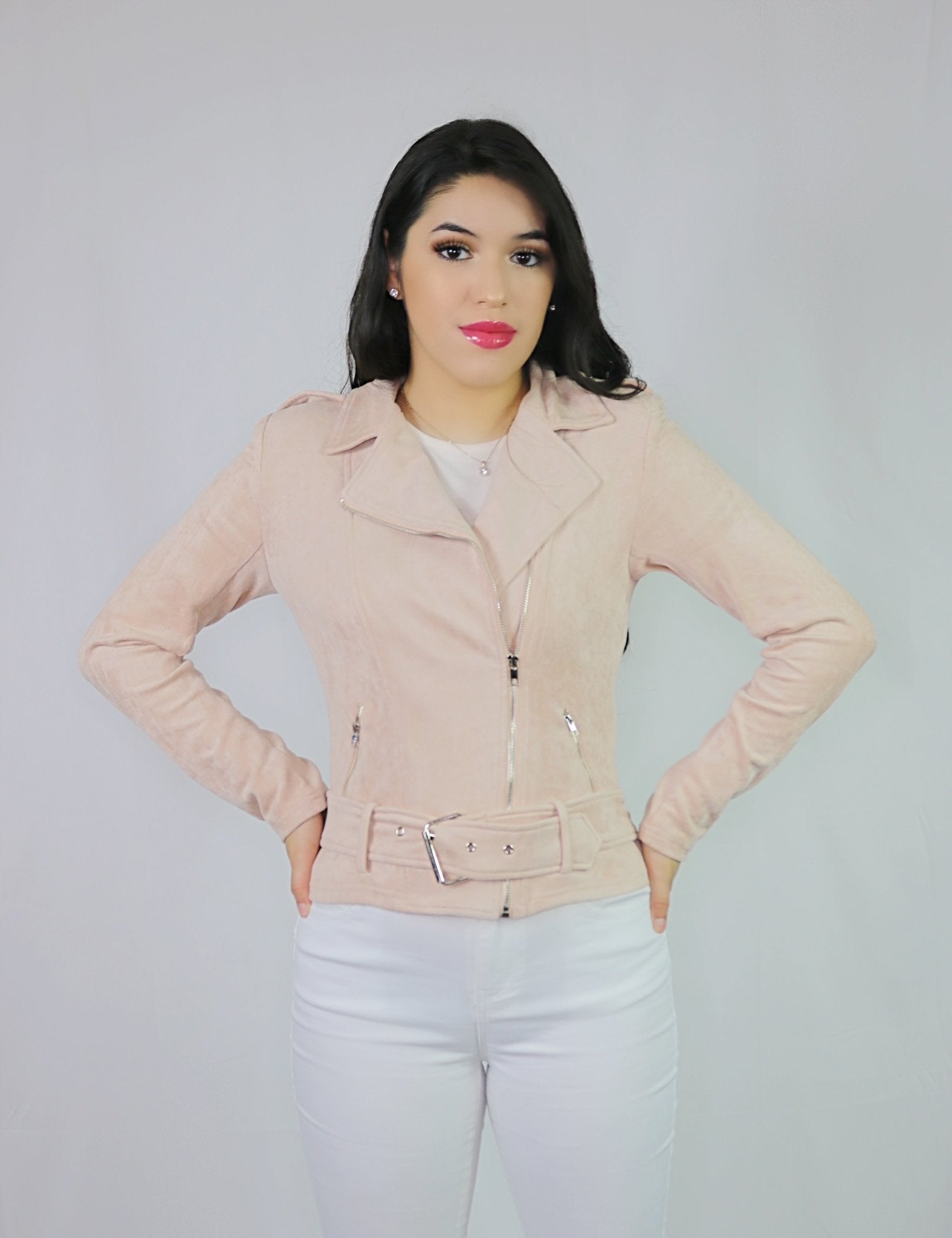 Angelic Suede Jacket - Luvina Boutique