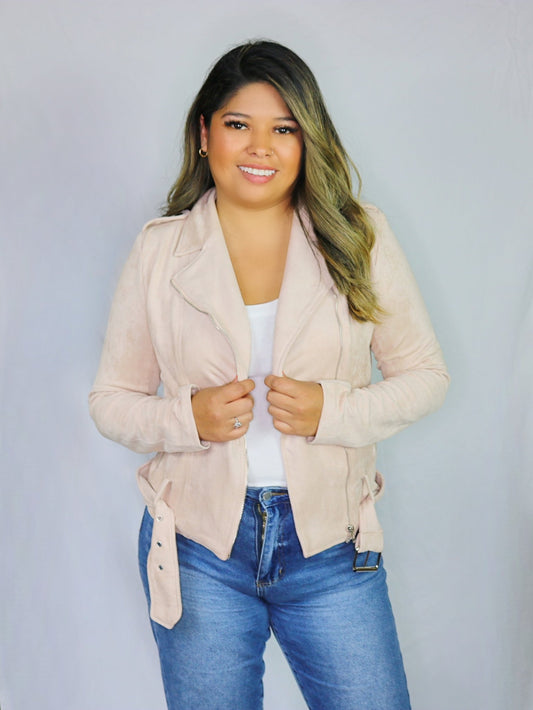 Angelic Suede Jacket - Luvina Boutique