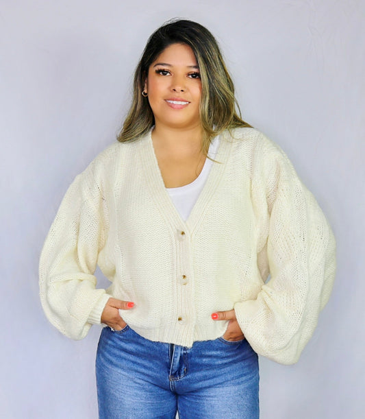 Coffee Date Cardigan - Luvina Boutique