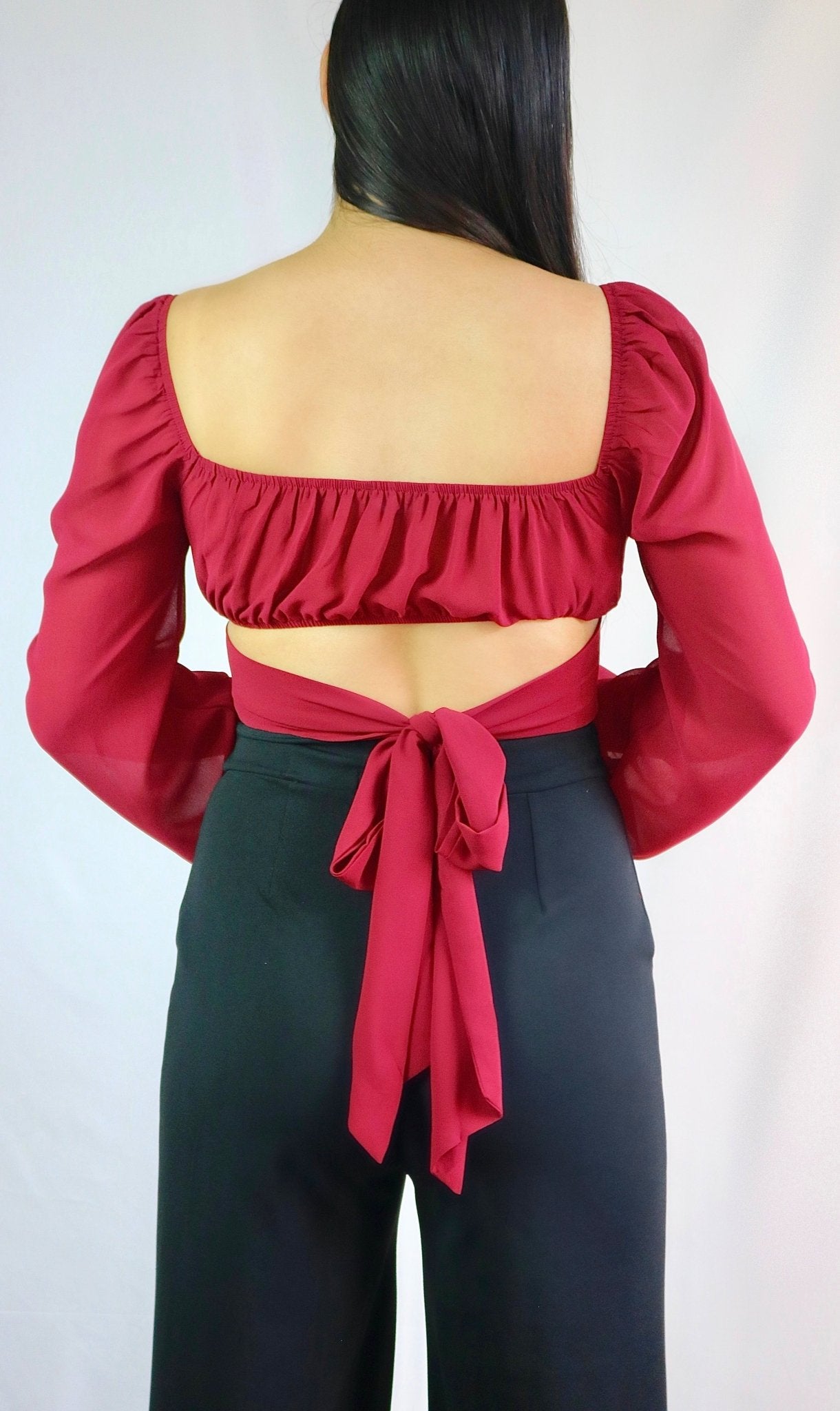 Enchanted Rose Blouse - Luvina Boutique