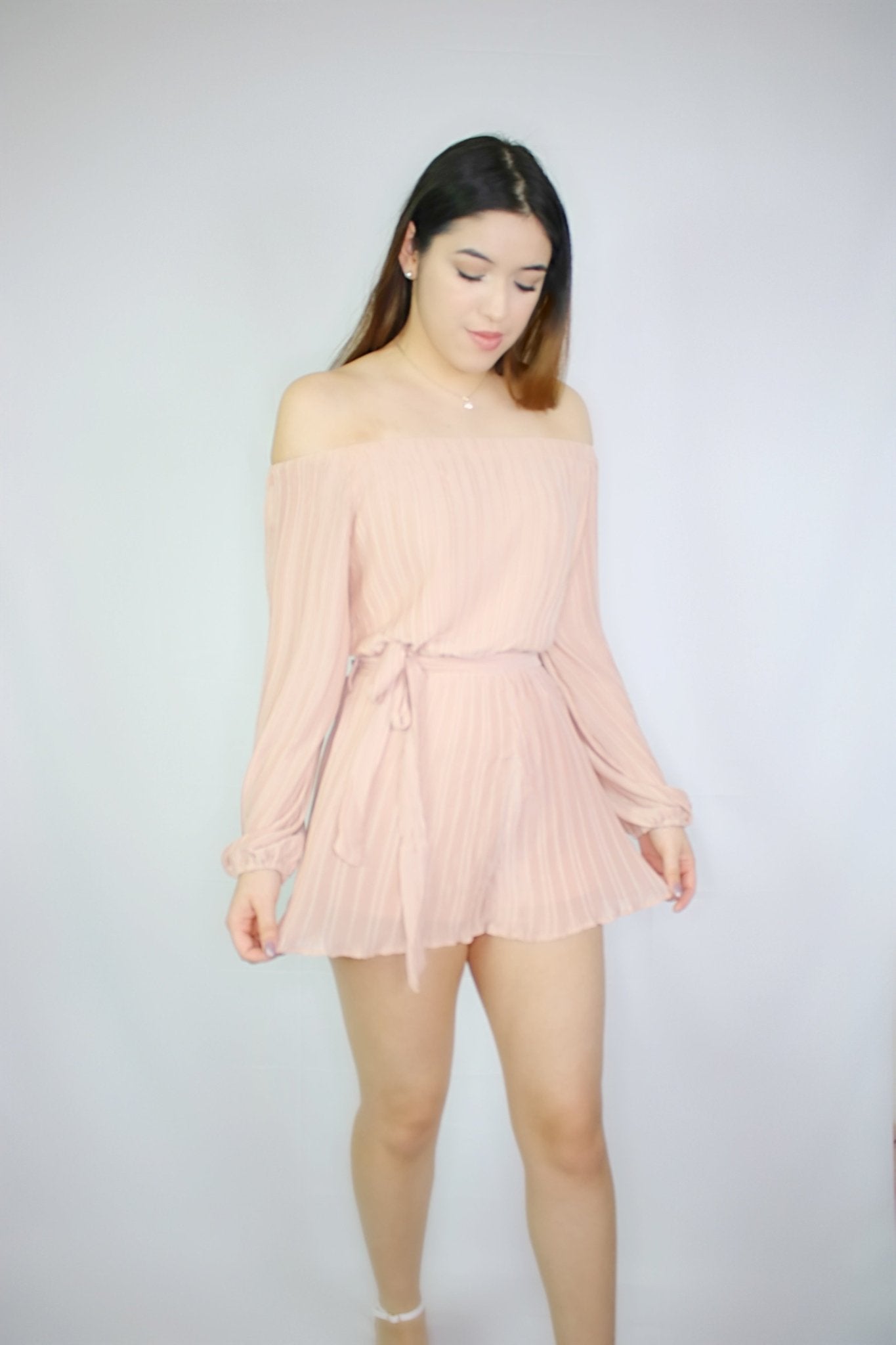 Everlasting Pink Romper - Luvina Boutique