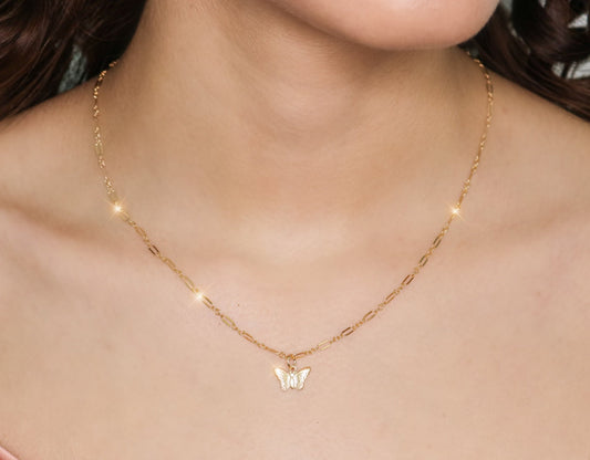 Mariposa Necklace 14k Gold Filled - Luvina Boutique