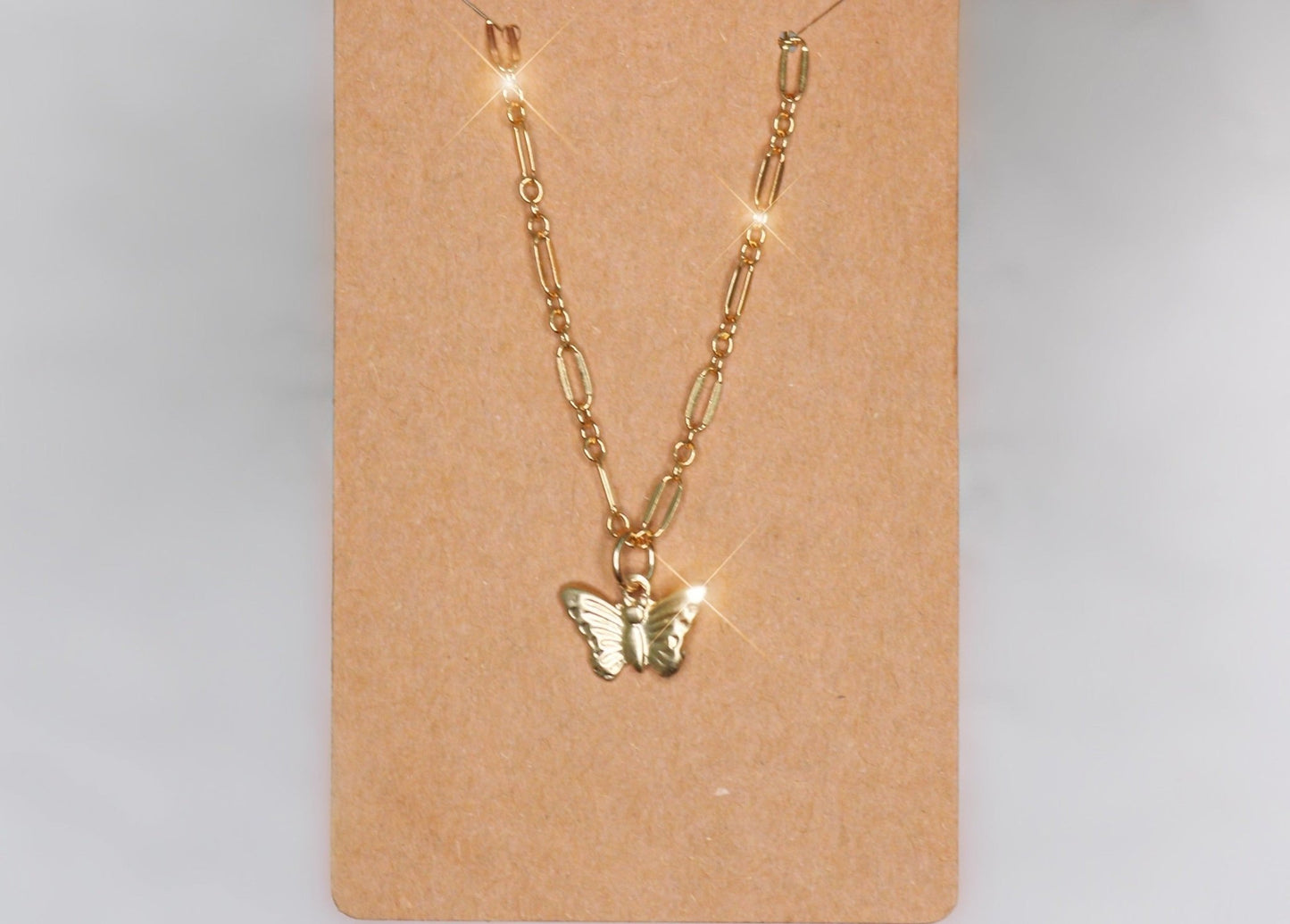 Mariposa Necklace 14k Gold Filled - Luvina Boutique